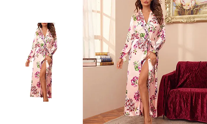 Imitated Silk Pajamas