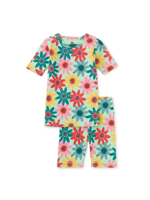 In Your Dreams PJ Set -Bright Passion Flower