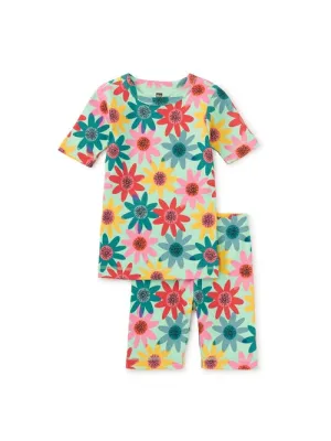 In Your Dreams PJ Set -Bright Passion Flower