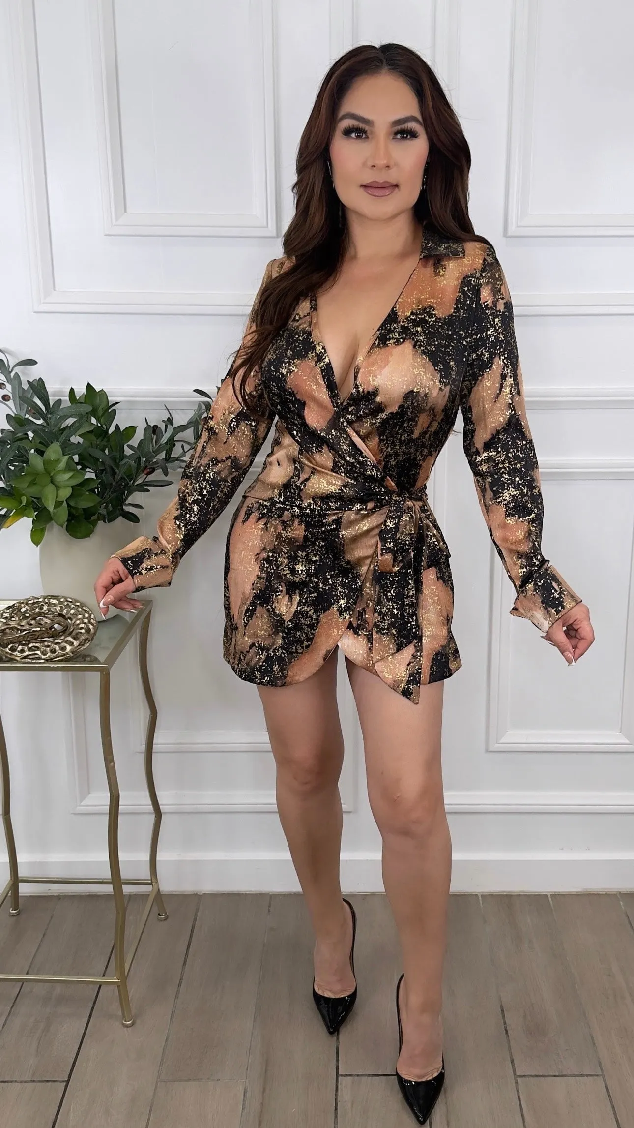 INGRID BLACK ROMPER