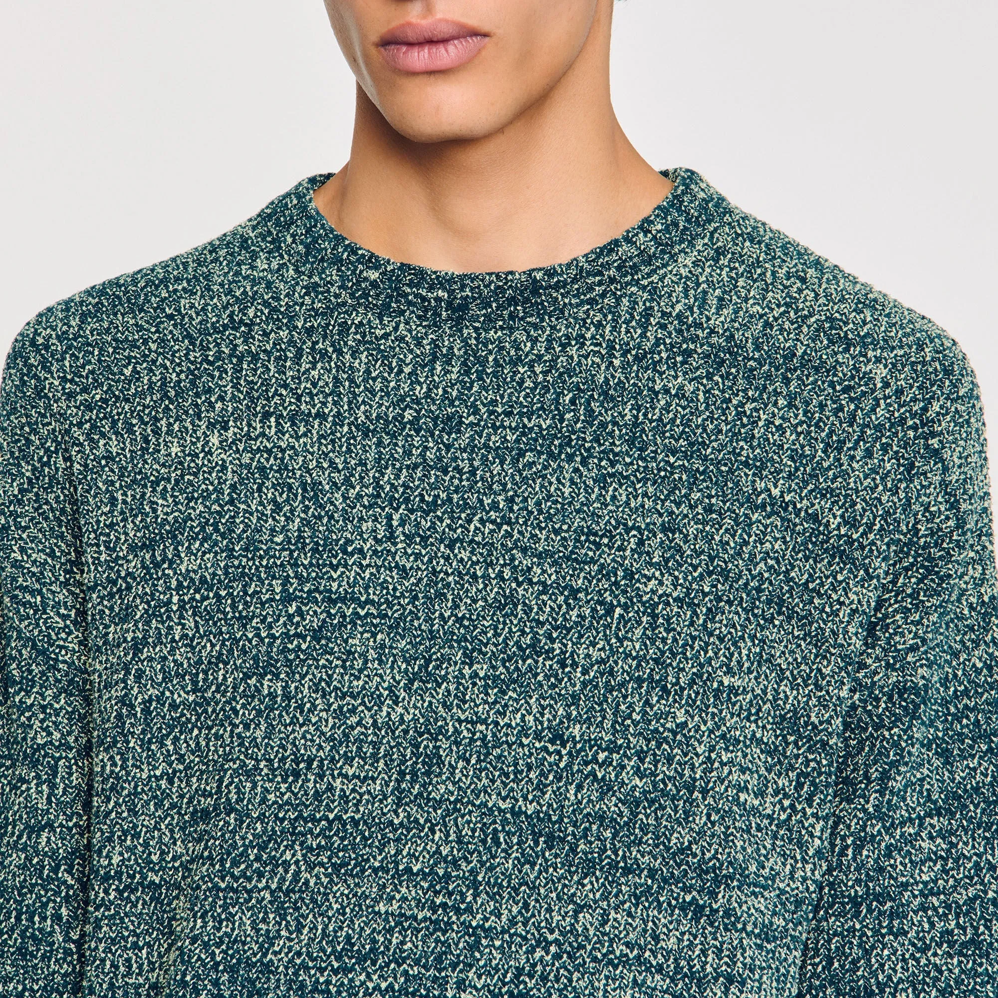 Joao Pull Chenille Jumper Super Green