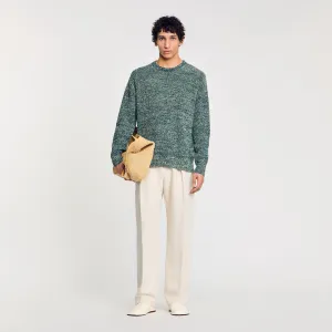 Joao Pull Chenille Jumper Super Green