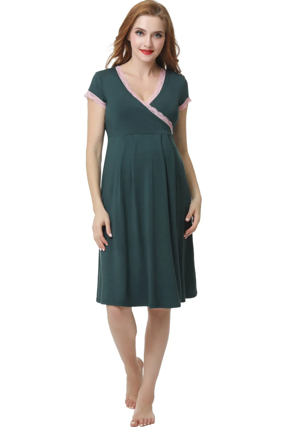 Kimi   Kai Maternity "Jenny" Nursing Nightgown