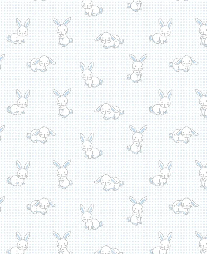Kissy Kissy Blue Bunnies Converter Gown