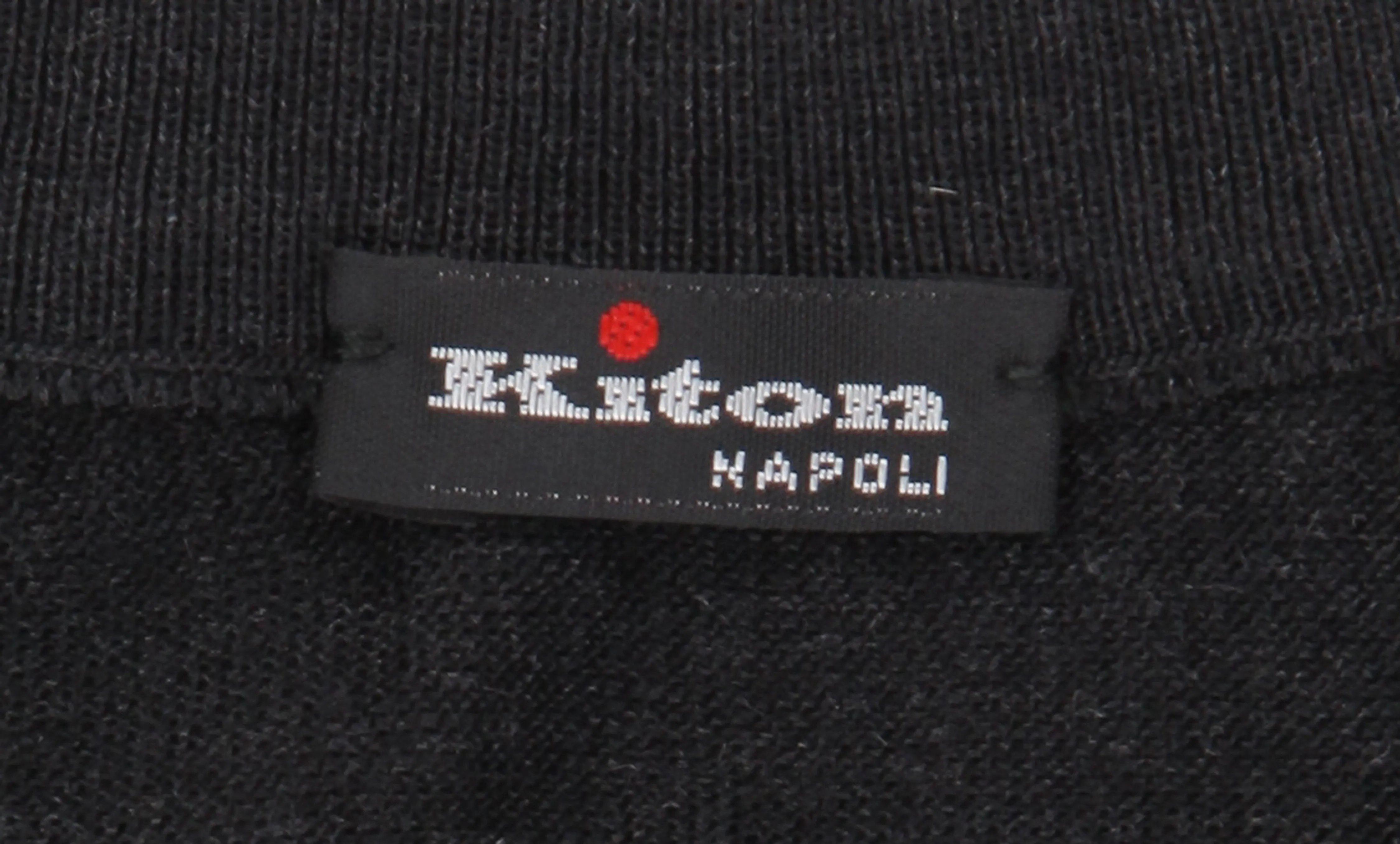 Kiton Charcoal Gray V-Neck Sweater