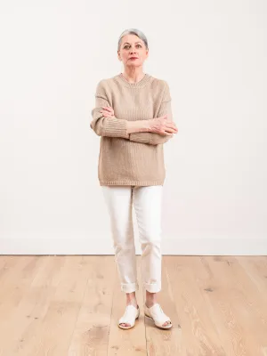 lara crewneck sweater