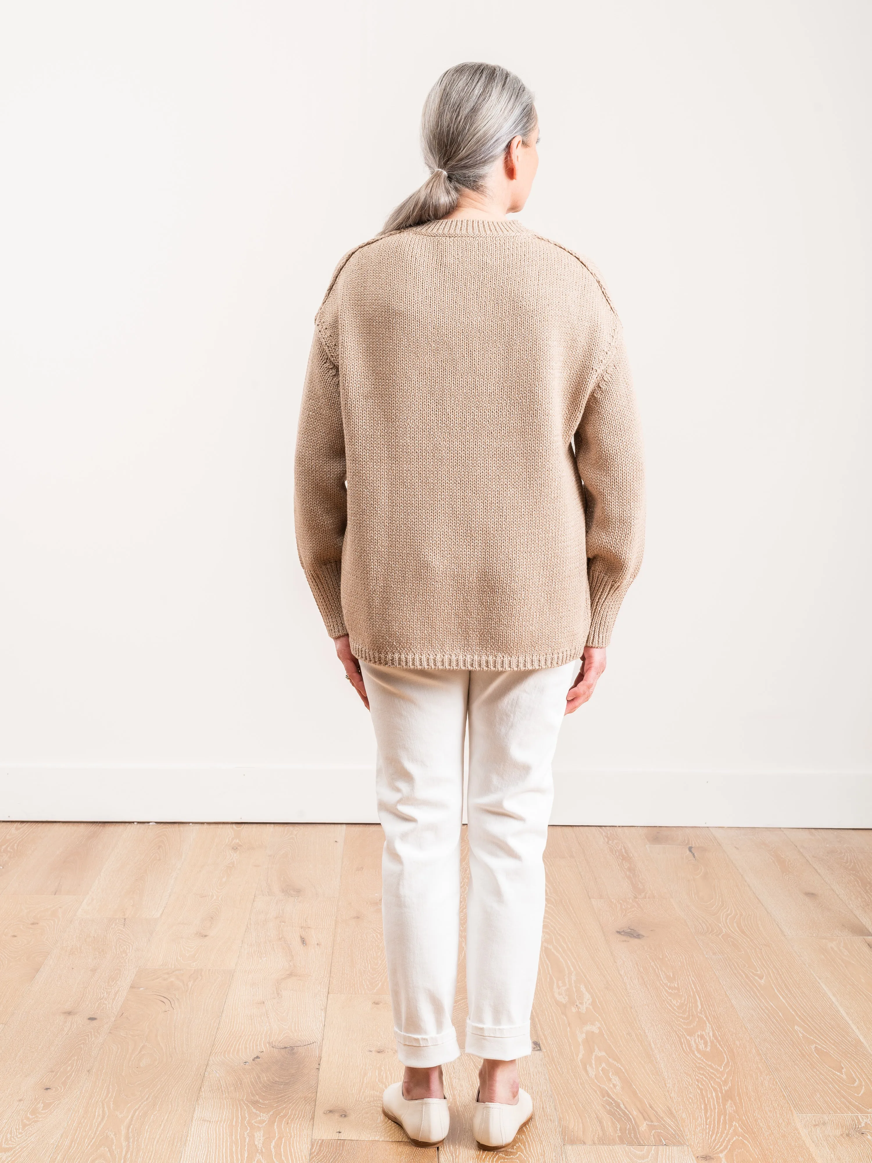 lara crewneck sweater