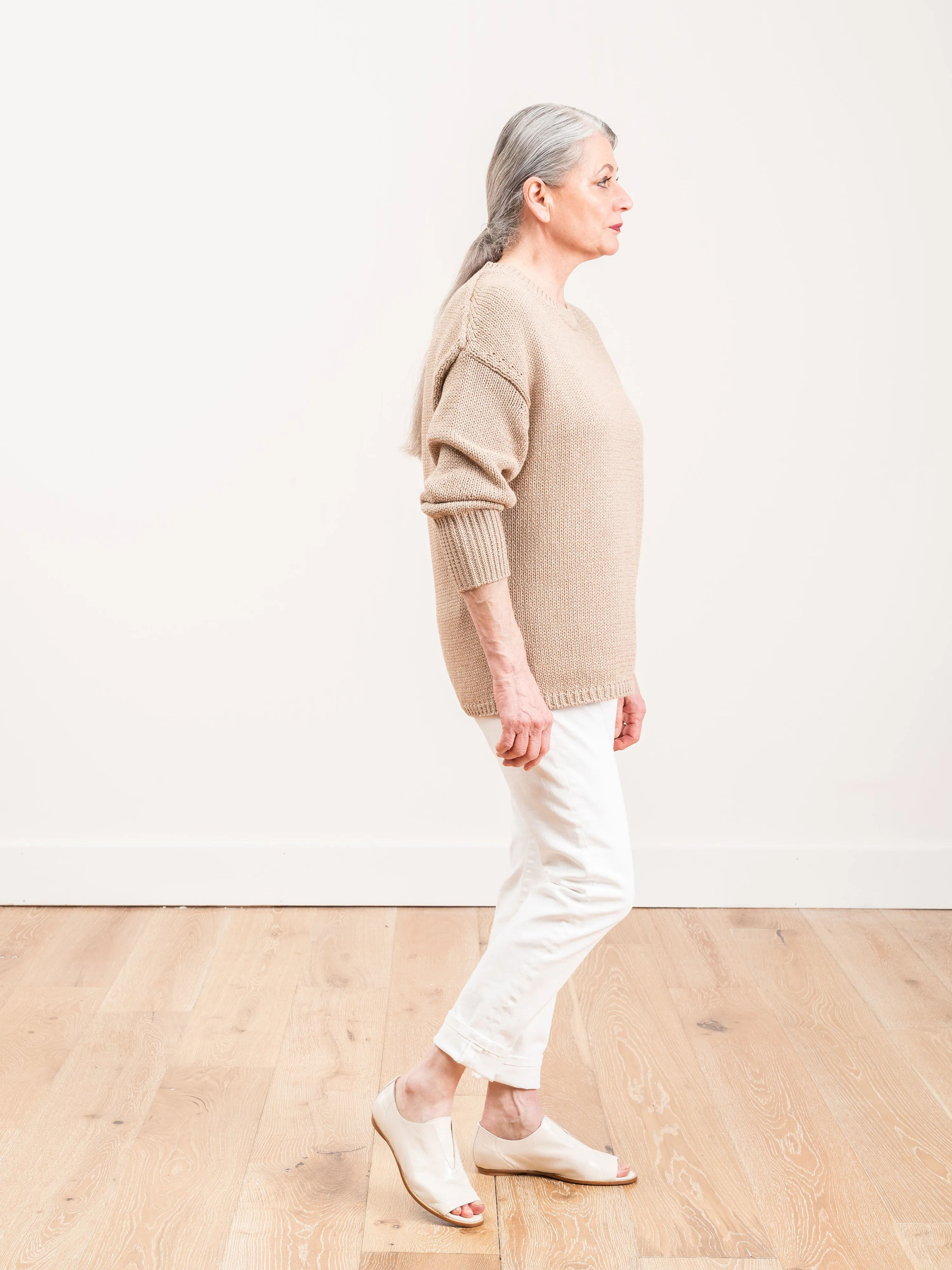 lara crewneck sweater