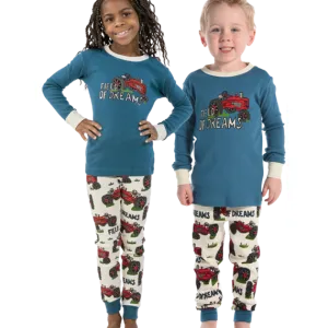 Lazy One Kid's Field of Dreams Pj Set