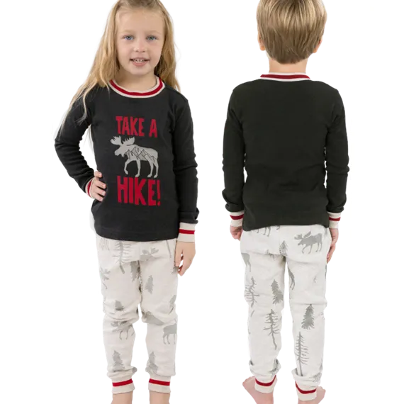 Lazy One Kid's Take A Hike Pajamas