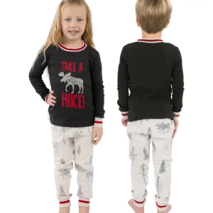 Lazy One Kid's Take A Hike Pajamas