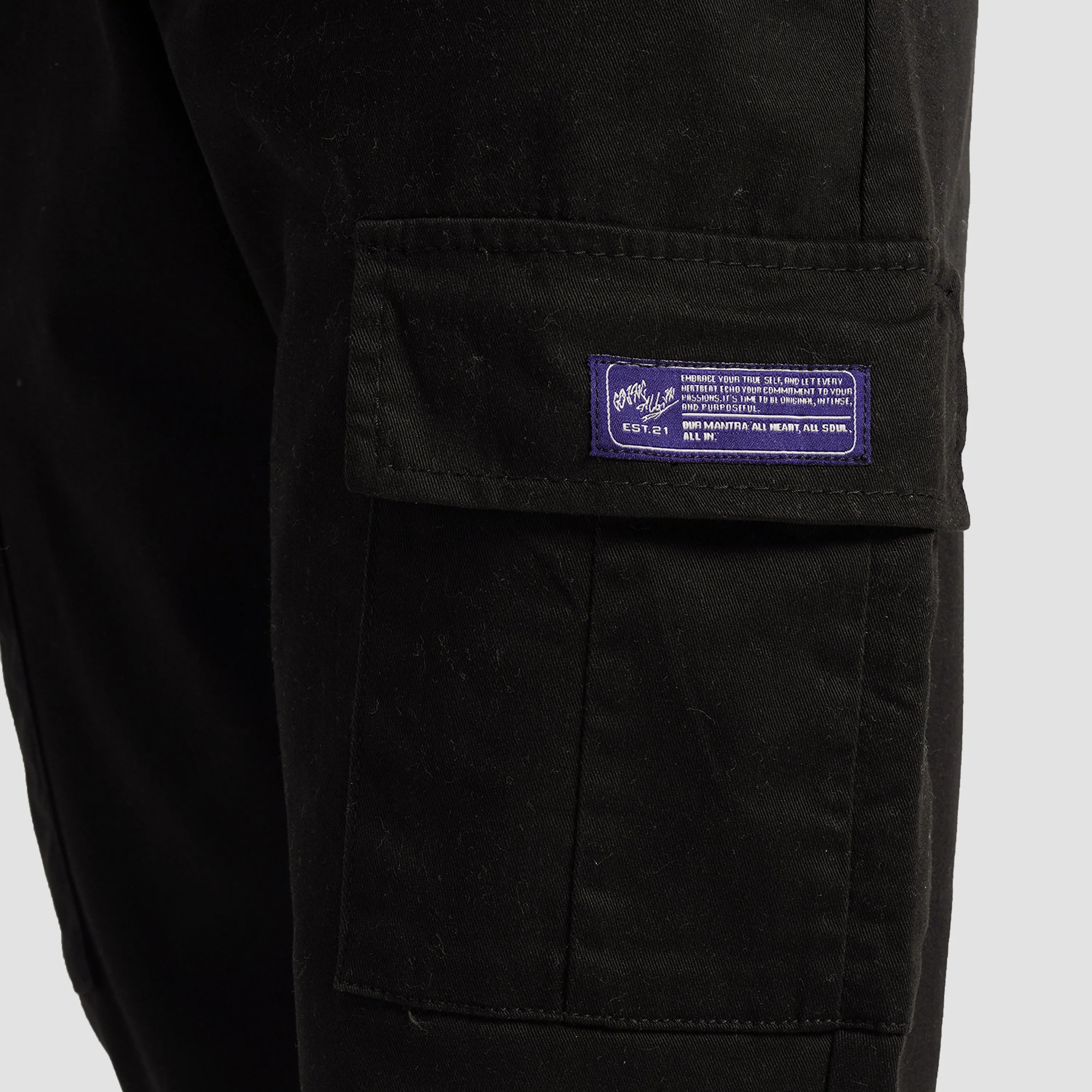 LiteFlex Cargo Pants (Black)