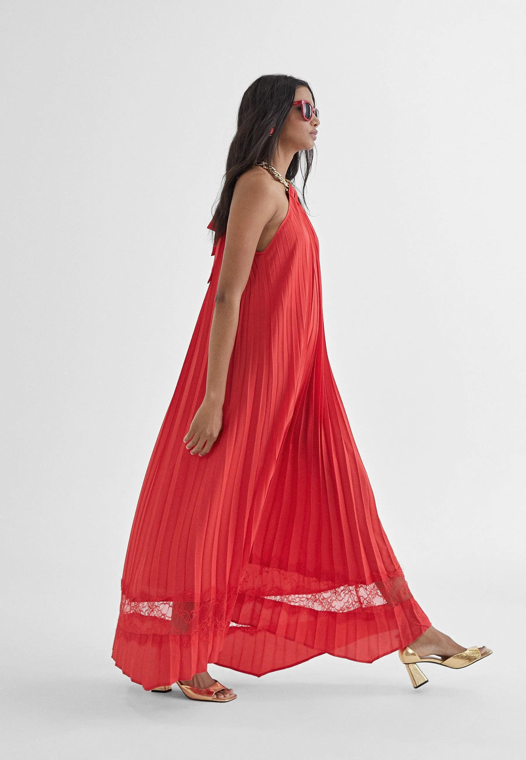 Long halter dress