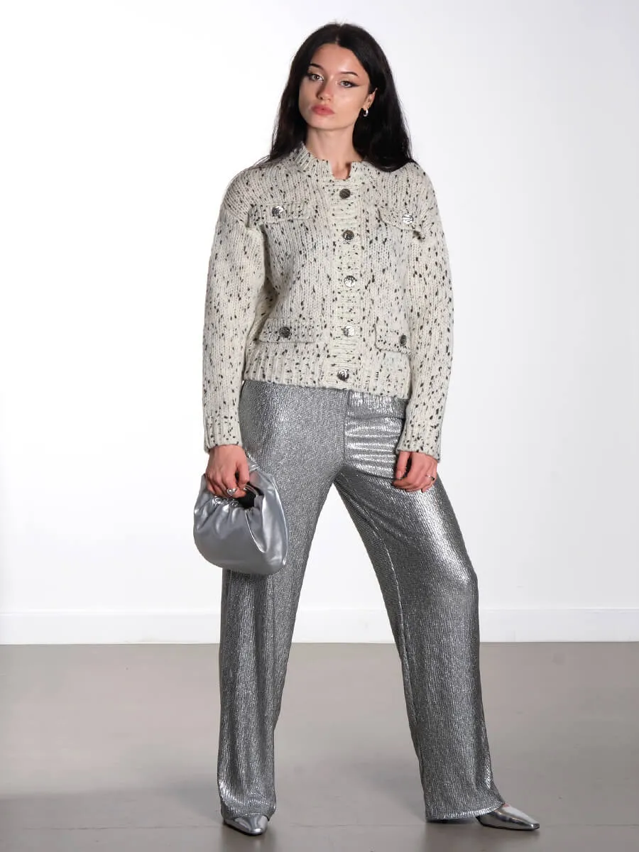 Louise Trousers - Silver