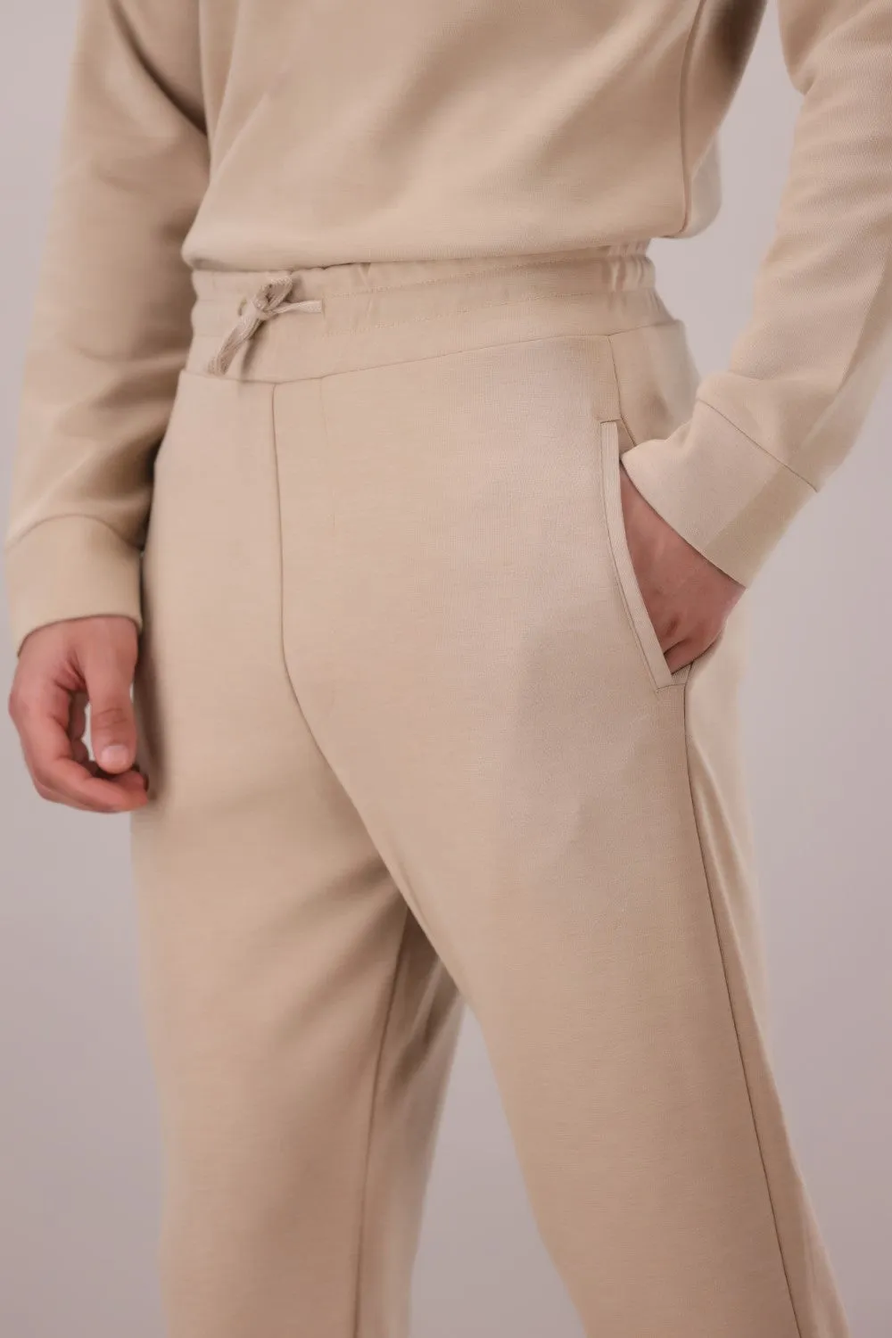 Luxe Stretch Beige Trouser