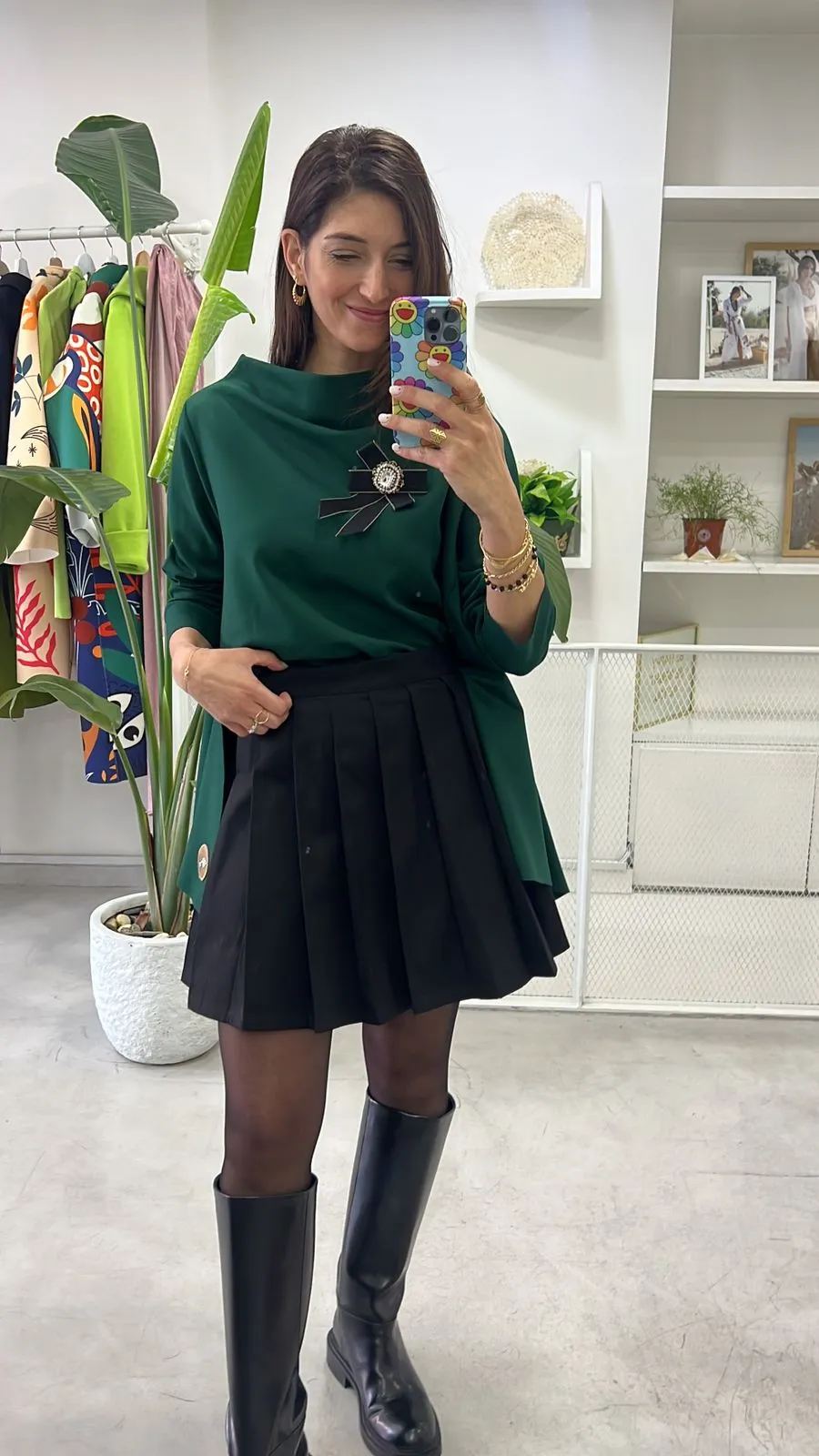 Manal Top - Green