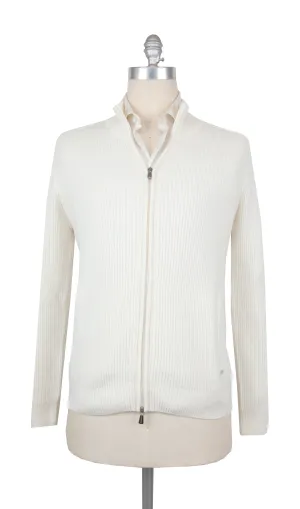 Mandelli Cream Crewneck Jacket