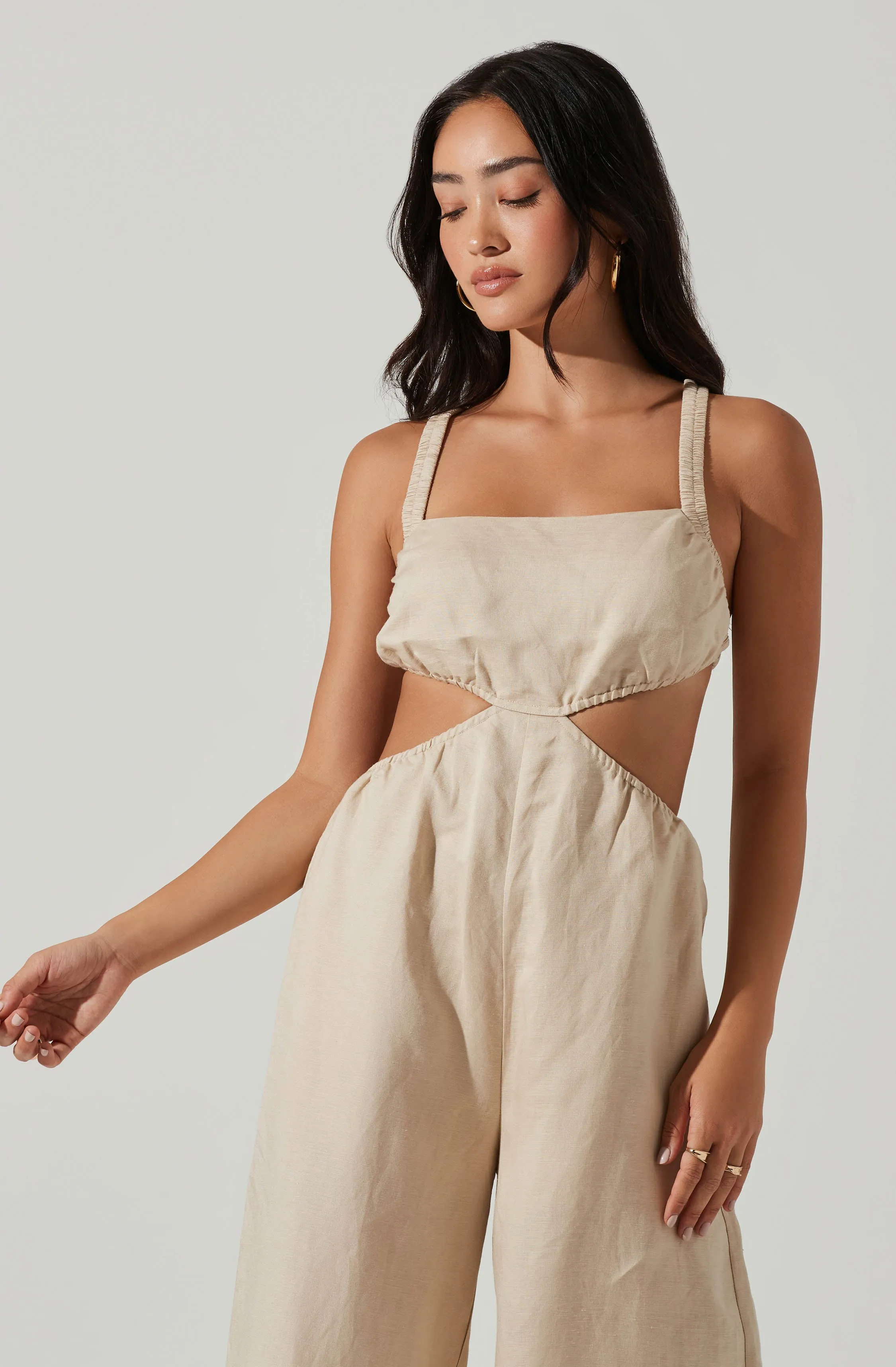 Marise Cutout Wide Leg Jumpsuit