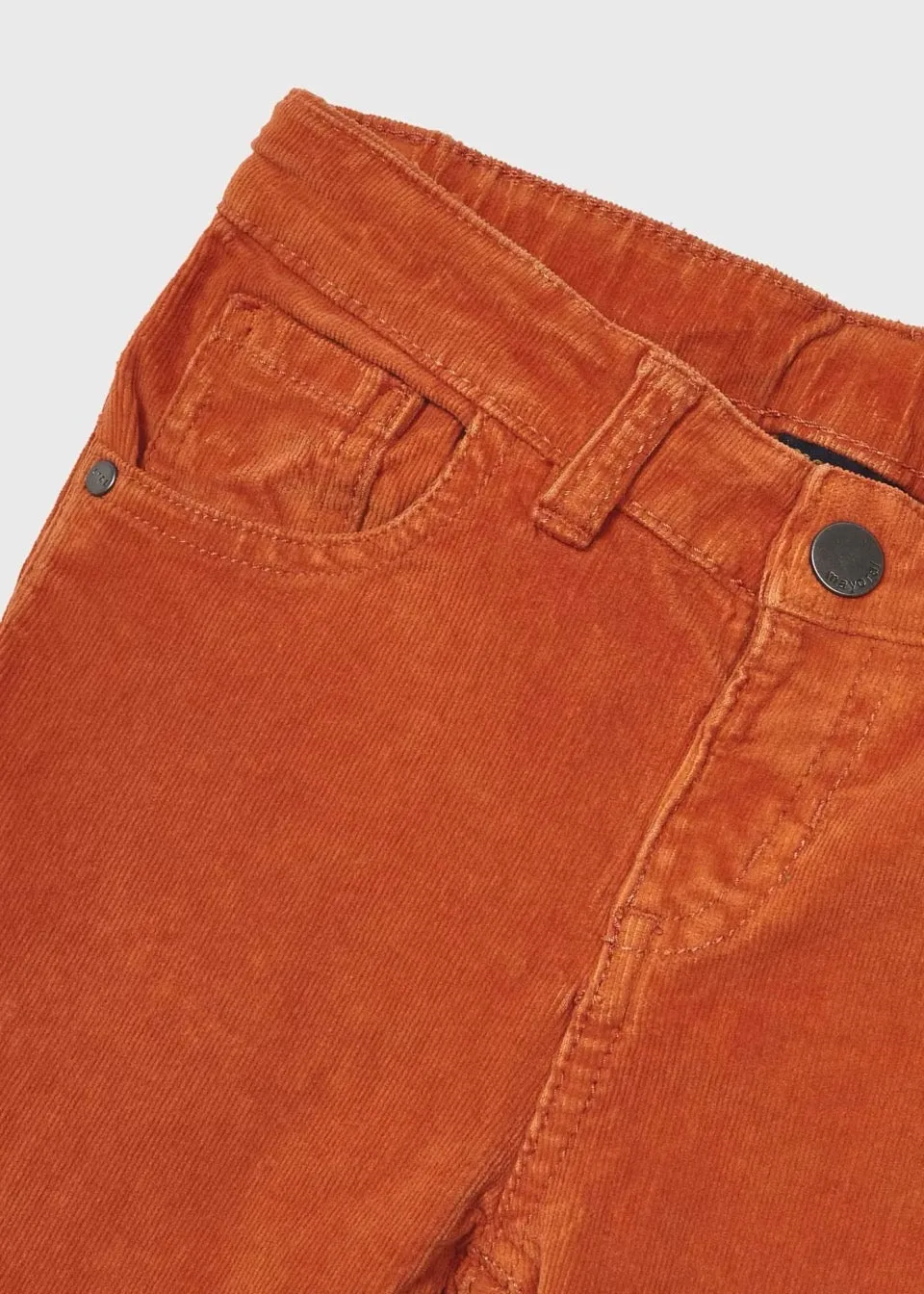Mayoral Boys Cords 537Aw23 Pumpkin