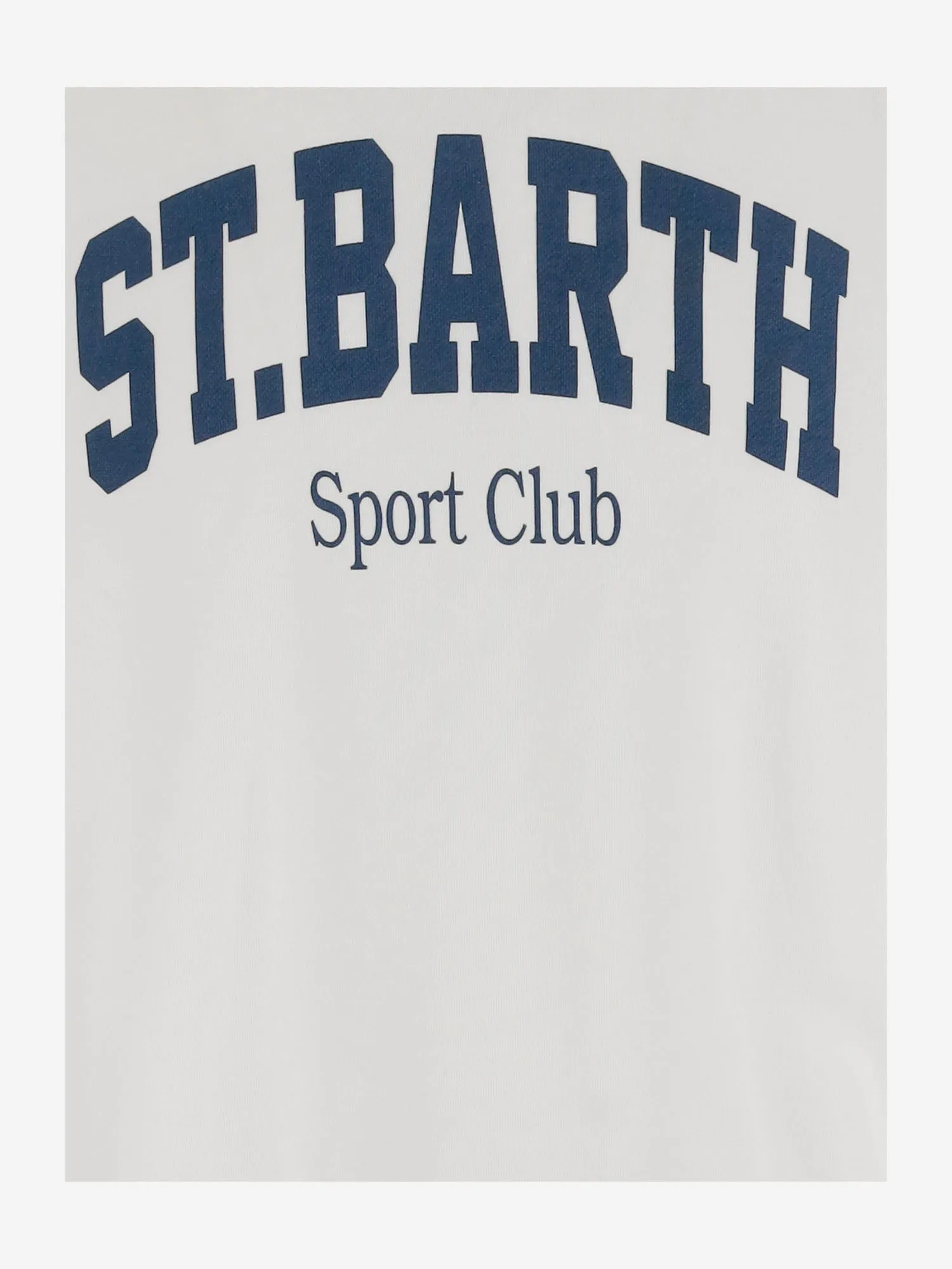 MC2 Saint Barth Cotton Sweatshirt med logotyp