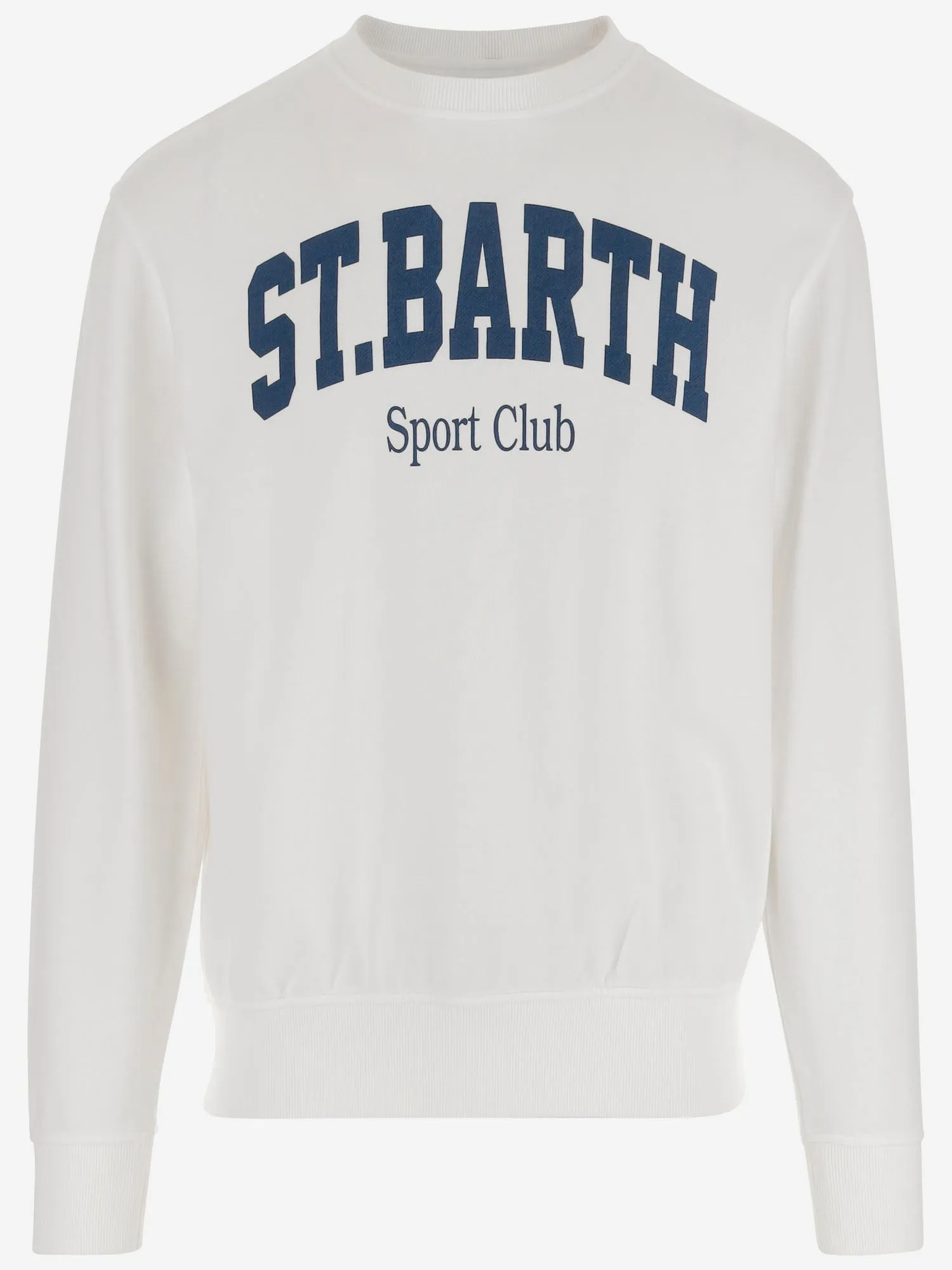 MC2 Saint Barth Cotton Sweatshirt med logotyp