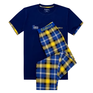 Mens Long Pyjamas - Doddie Weir - Trousers & T-Shirt