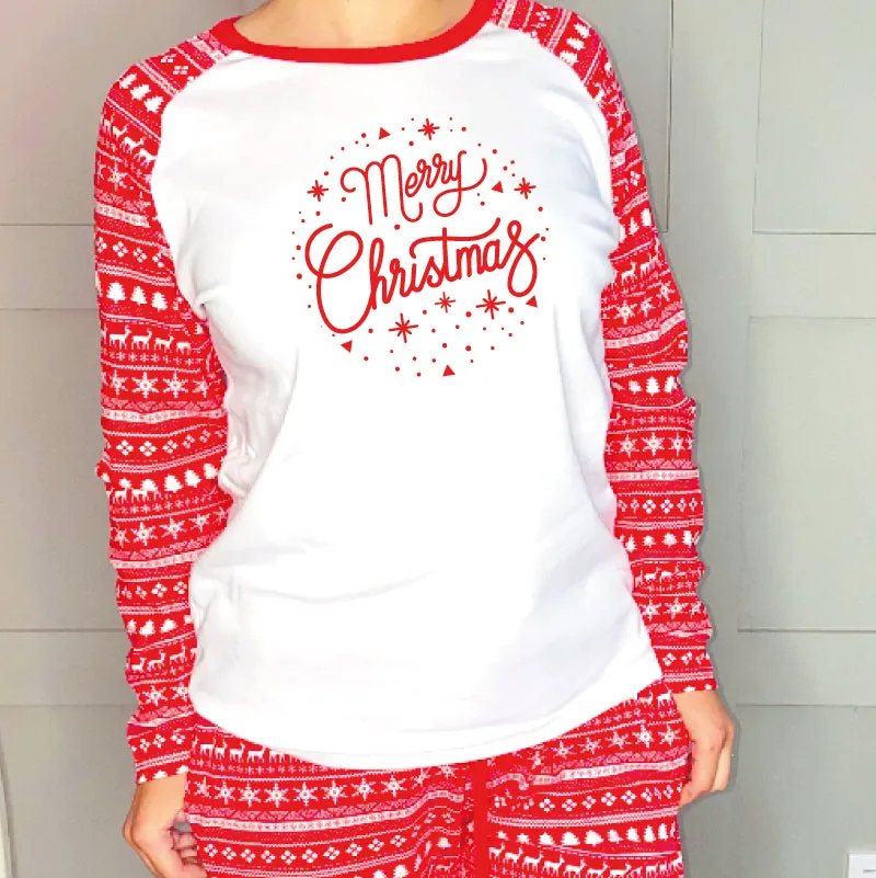 Merry Christmas Family Christmas Pyjamas