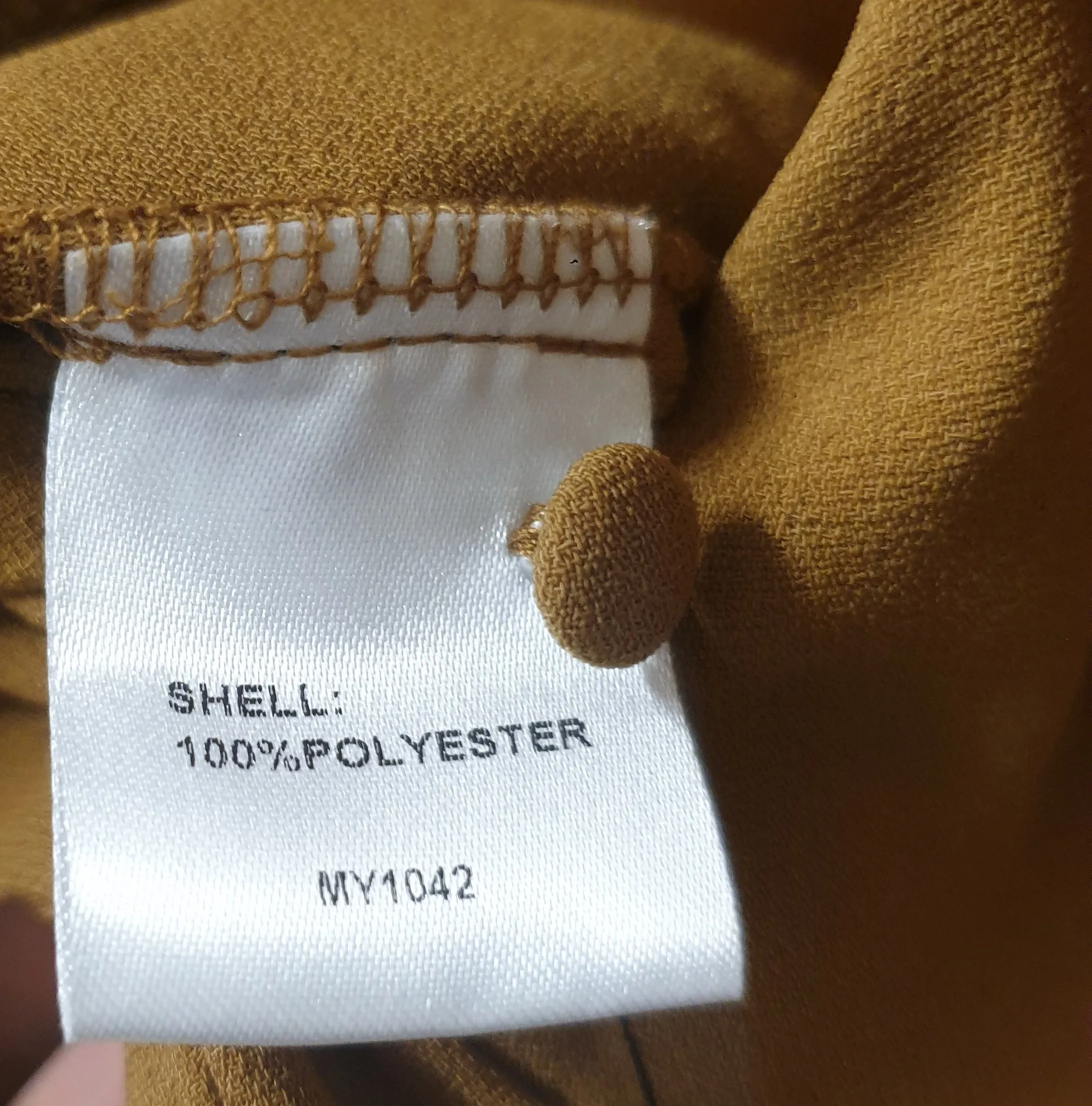 Mona Young mustard spagetti strap wide leg jumpsuit size 6, fits 6-8