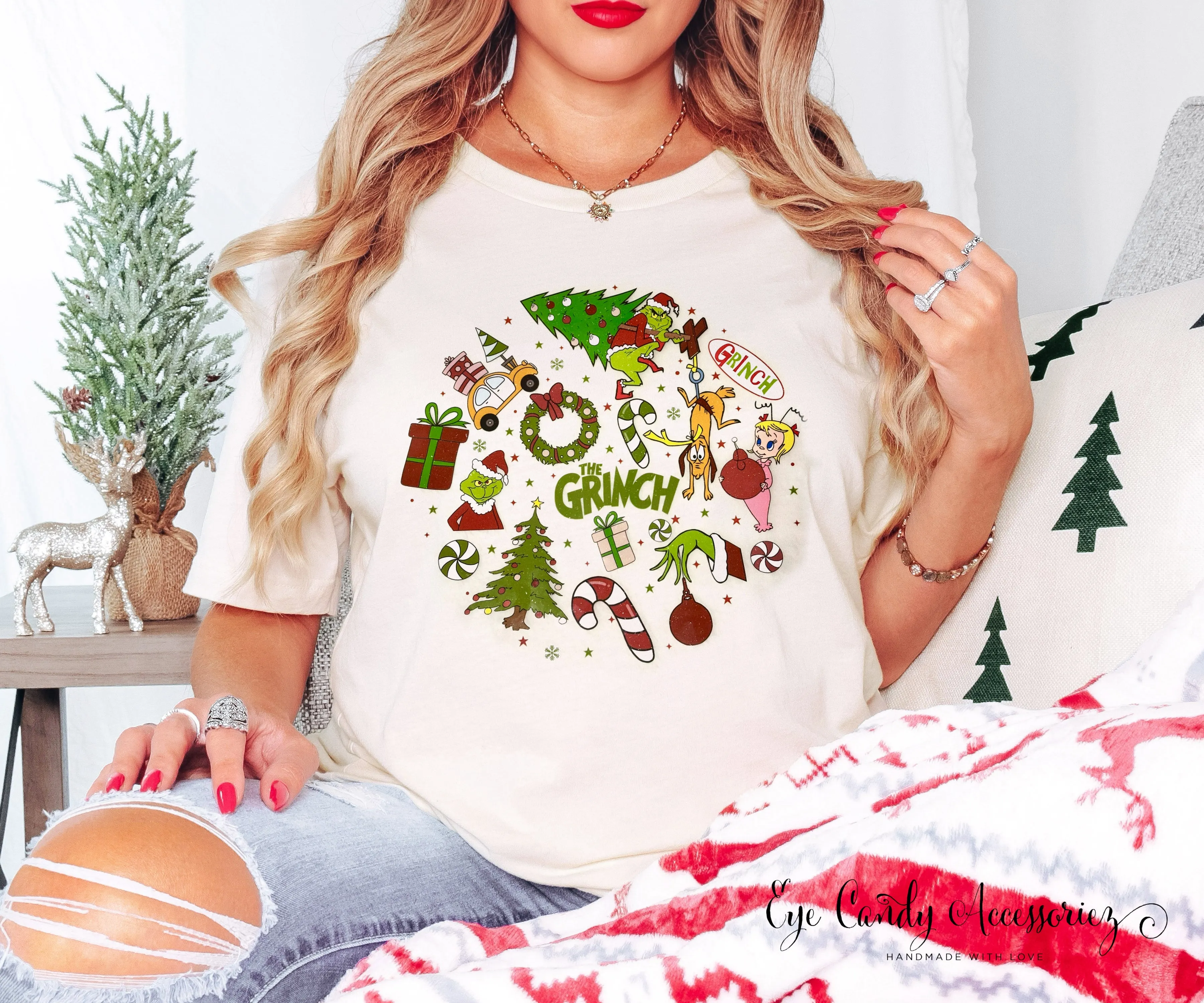 Mr. Steal Christmas Collage- Adult Unisex Sweater/T-Shirt/Hoodie