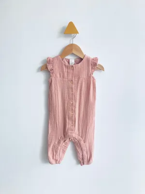 Muslin Romper // 4-6M