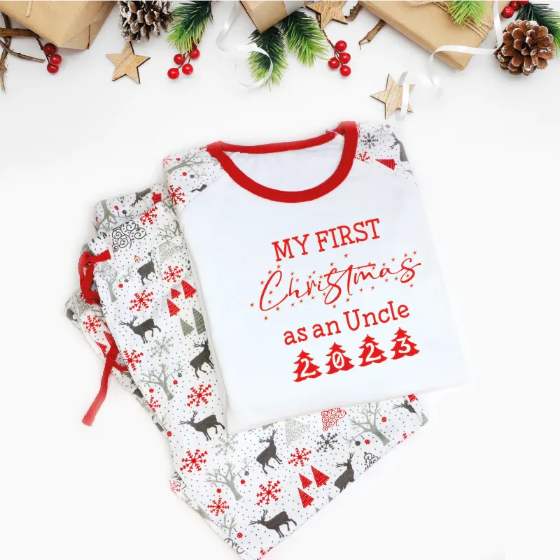 My First Christmas as Uncle Christmas Pyjamas