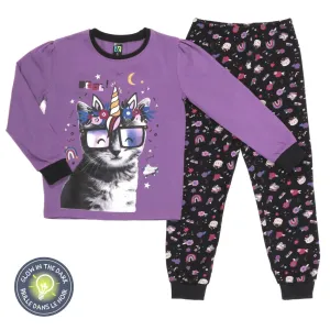 Nano Girls Caticorn Pyjamas Size 2 to 10y