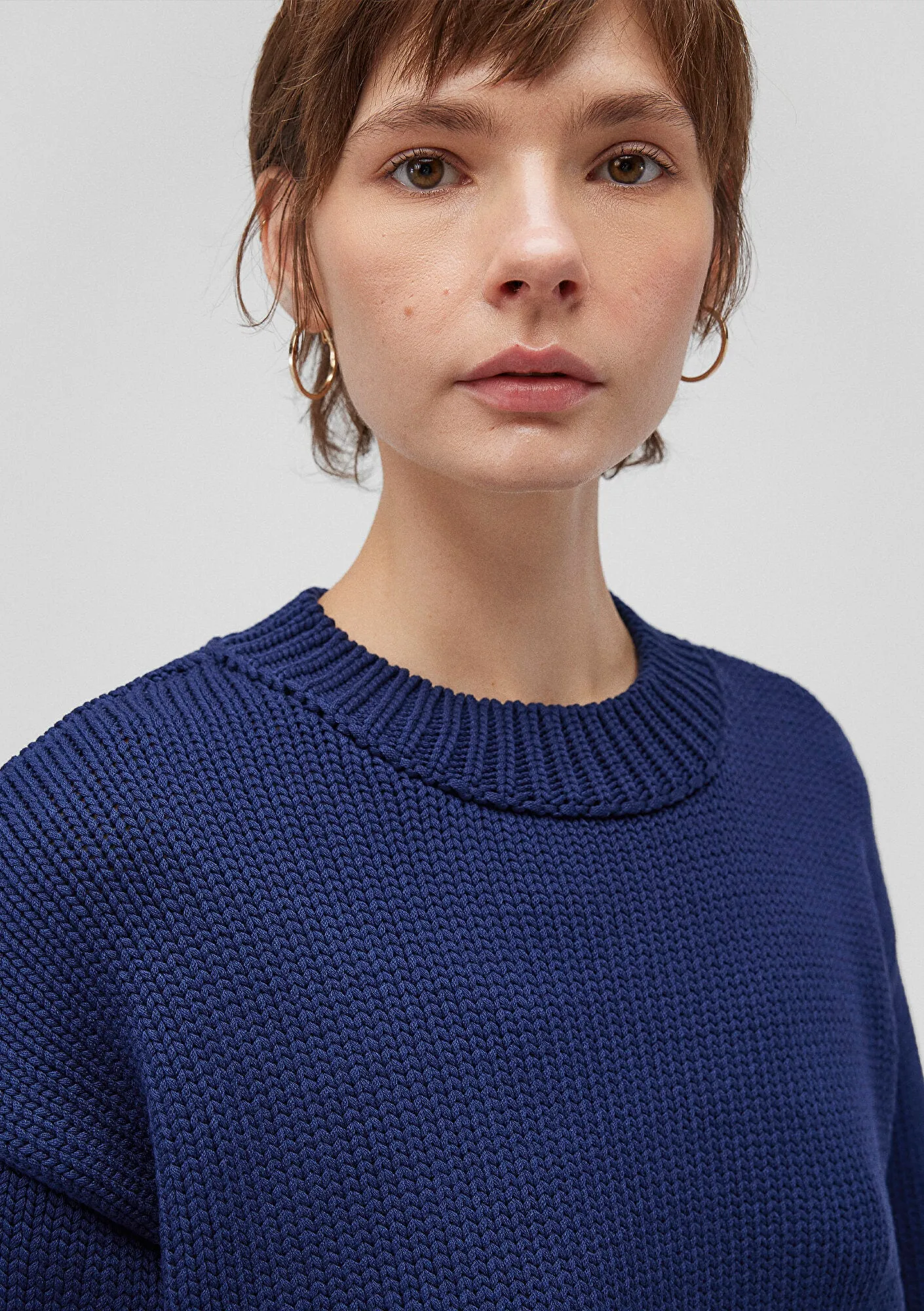 Navy Crewneck Sweater