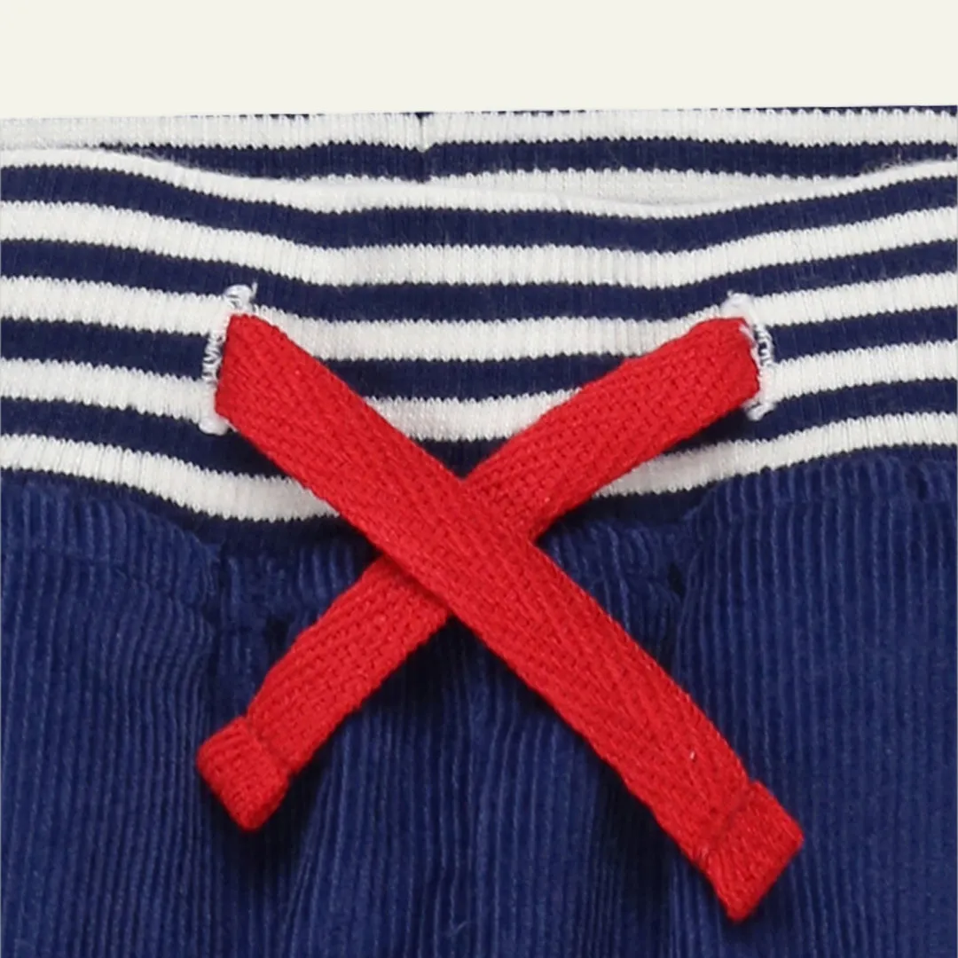 Navy Plain Trousers