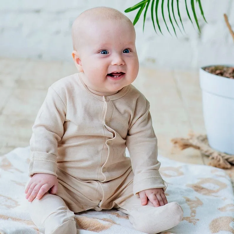 Newborn Footies - Long Sleeve Footie Romper Baby Pajamas
