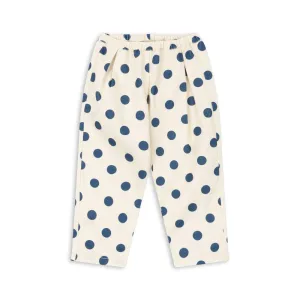 Nola Polkadot Straight Leg Cotton Trousers