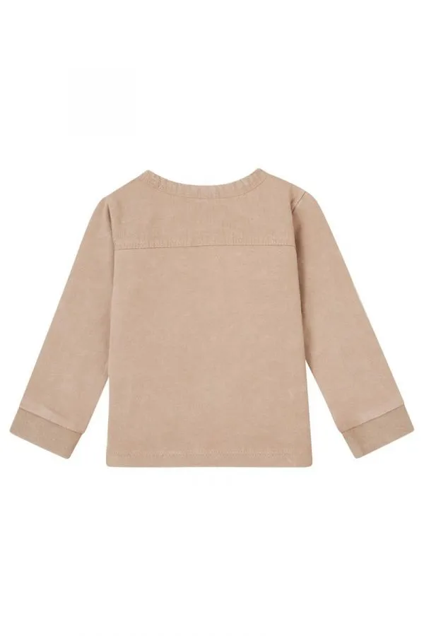 Noppies Baby Boys Gerzat Long Sleeve T-Shirt - Natural
