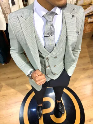 Nucci - Green 3 Piece Suit