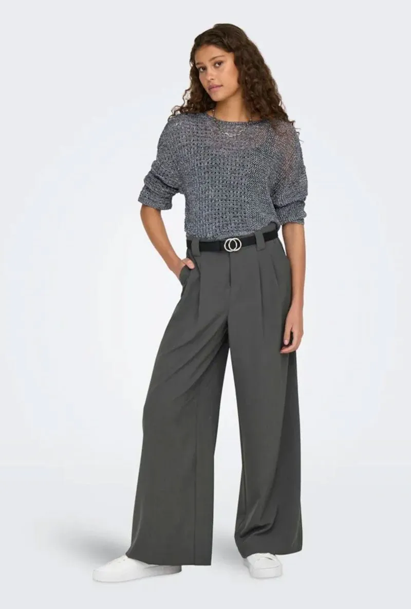 ONLY SVEA MW WIDE TROUSERS