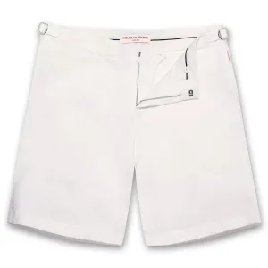 Orlebar Brown - Norwich Linen Shorts in White