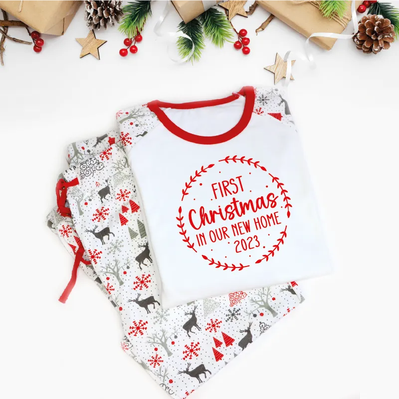 Our First Christmas in our New Home Pyjamas