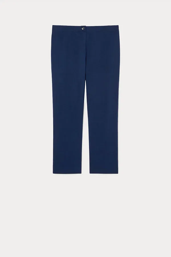 PALOS TEXTURED WAVY FABRIC TROUSERS