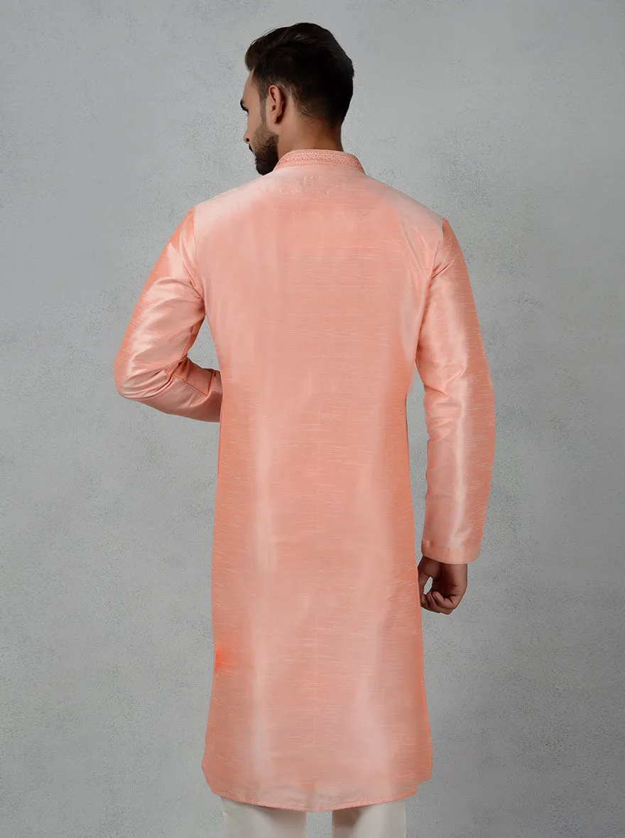 Peach Kurta Set | Azania
