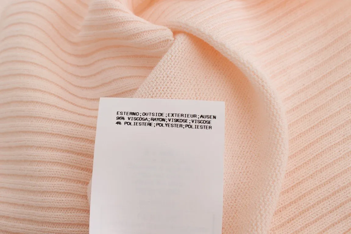 Pink Crewneck Sweater Pullover