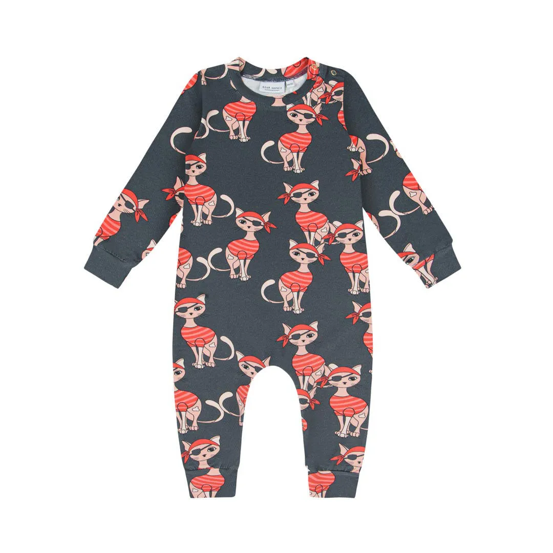 Piracat Dark Baby Sleepsuit