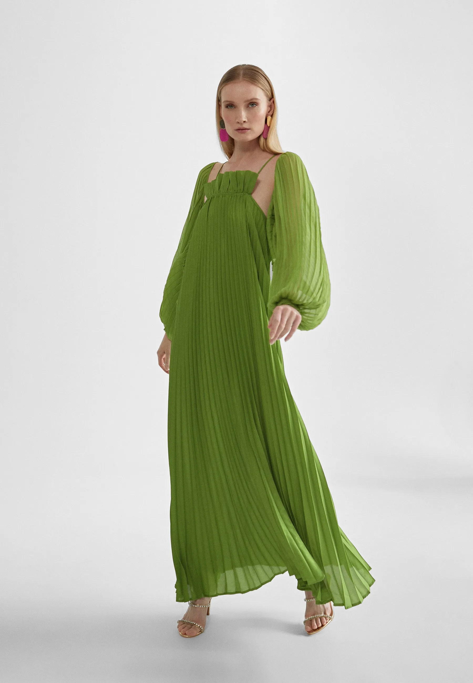 Pleated bolero