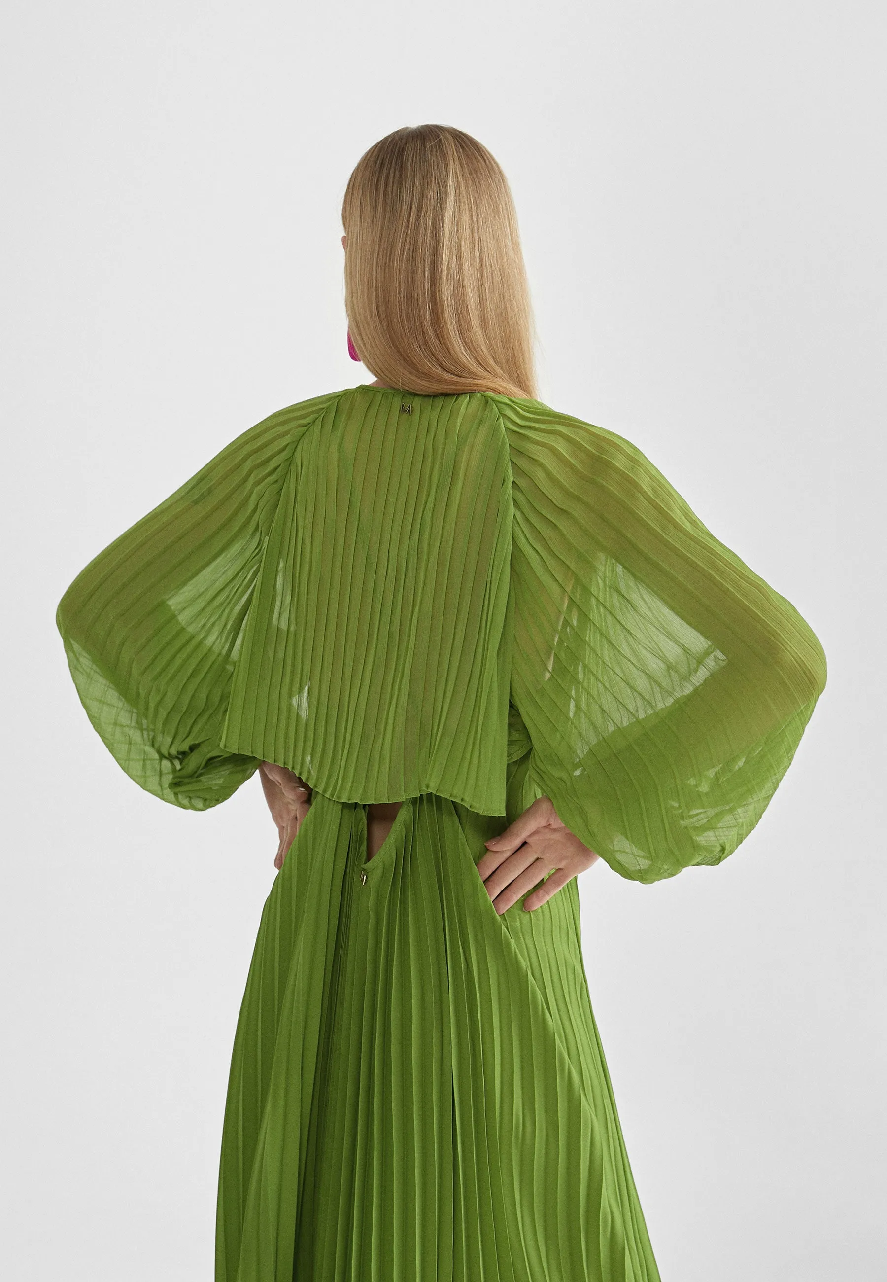 Pleated bolero