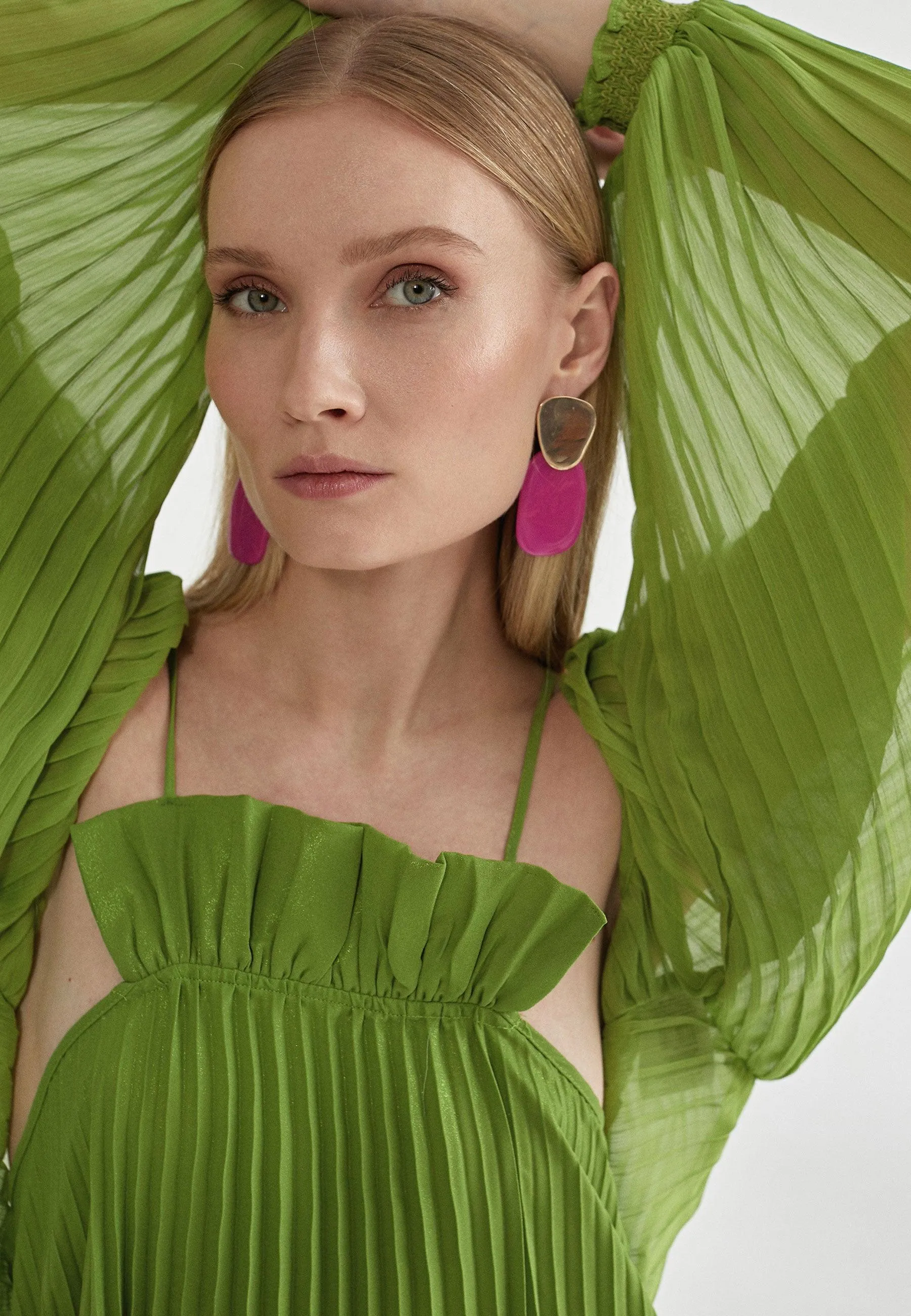 Pleated bolero