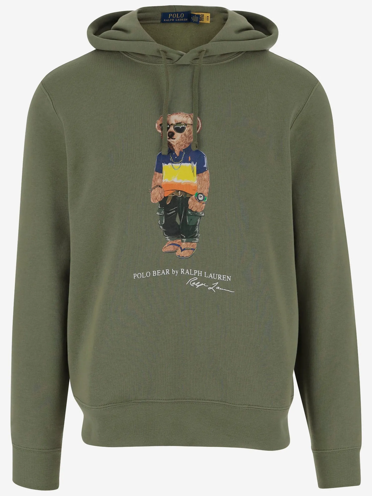 Polo Ralph Lauren Cotton Blend Sweatshirt med Polo Bear Print