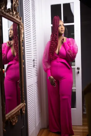 Pretty in Pink Jumpsuit
